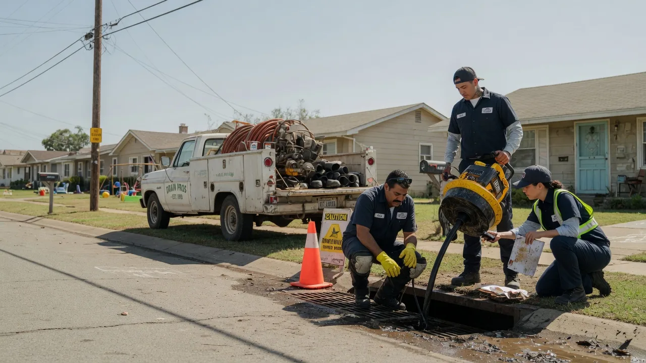 Drain Cleaning in Kopperl, TX near me